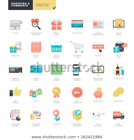 Stockfoto: Special Delivery Icon Flat Design