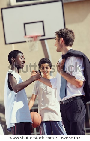 Foto d'archivio: Multi Cultural Teenagers In Suits