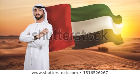 [[stock_photo]]: Bearded Arabic Businessmen In National Clothes