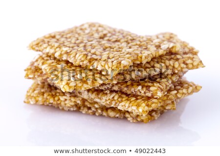 Asian Sesame Biscuits Сток-фото © szefei