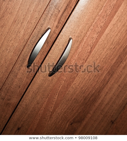 Stock fotó: Carpenter With A Cupboard Door