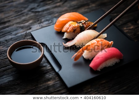 Сток-фото: Japanese Sushi Dish