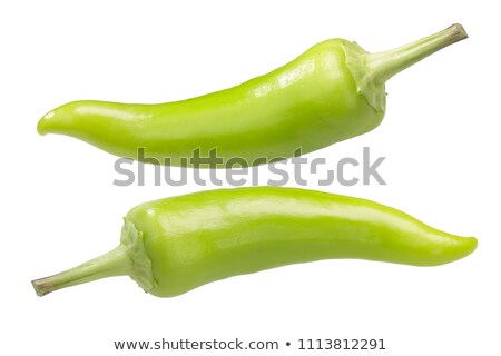 Foto d'archivio: Gabi Hot Wax Unripe Peppers