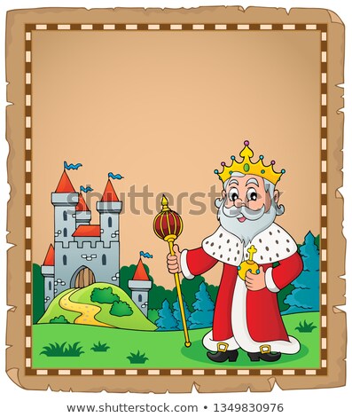 Foto stock: King Topic Parchment 1