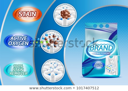 Foto d'archivio: Laundry Detergent Packaging Concept For Clean Fabrics