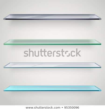 [[stock_photo]]: Books On The Glass Shelf