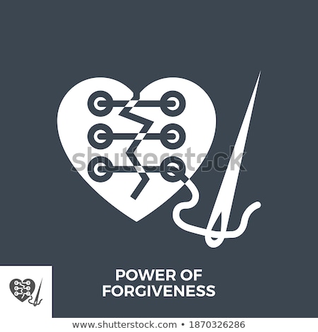 [[stock_photo]]: Power Of Forgiveness Glyph Vector Icon