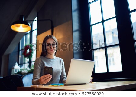 Stockfoto: Talented Researchers Concentrated On Work