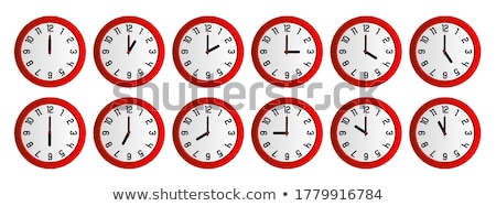Stock photo: Analog Wall Clock