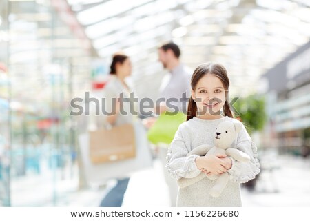 Stockfoto: Family In Commercial Center