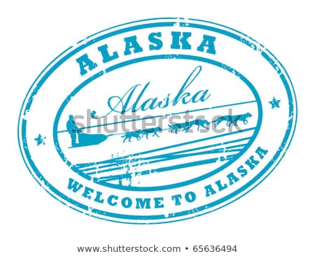 Foto d'archivio: Alaska Stamp