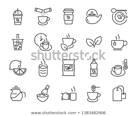 Stok fotoğraf: Green Tea Icon