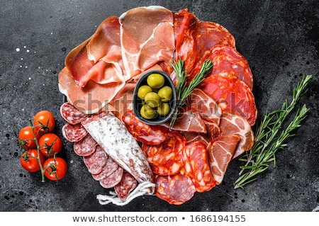 Foto stock: Jamon Tapas