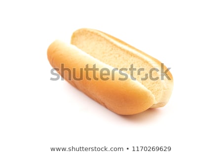 Stockfoto: Roll For Hot Dog On A White Background