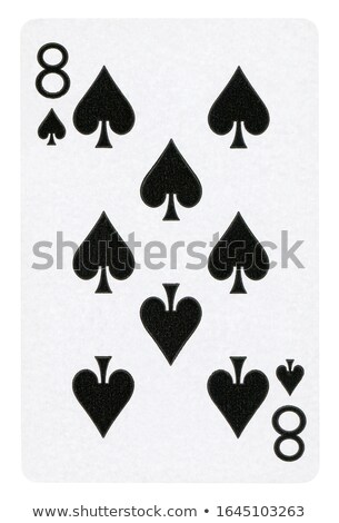 Zdjęcia stock: Eight Spades