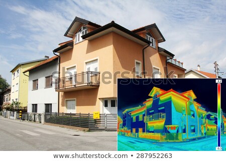 Stockfoto: Infrared Thermography Image Showing The Heat Emission At The Chi