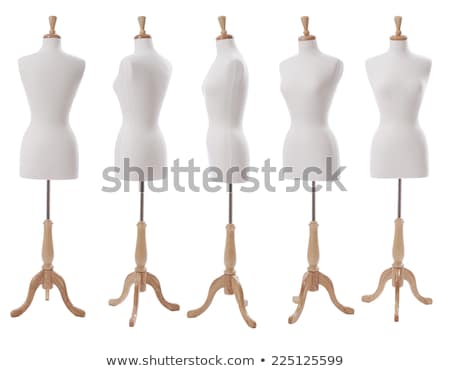 Stock photo: White Dress Form