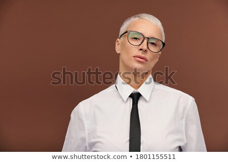 Womans Suit And Tie Stockfoto © Pressmaster
