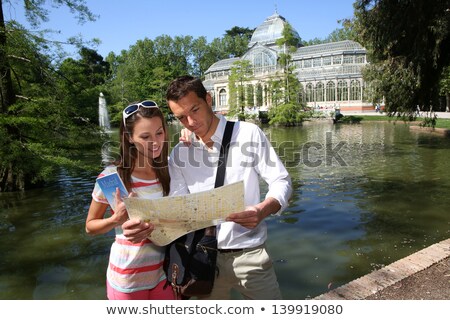 Foto d'archivio: Madrid Palacio De Cristal In Retiro Park