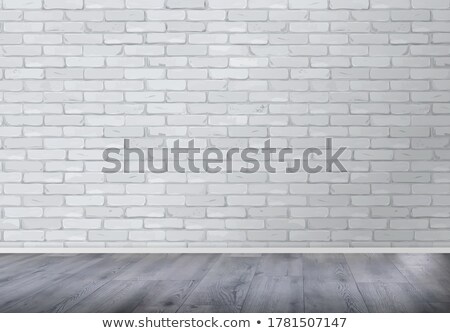 Stock fotó: White Room With Set Seamless And Wooden Floor