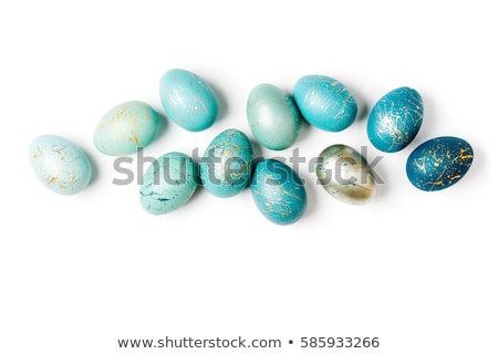 Stock fotó: Blue Easter Egg