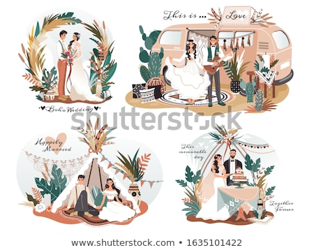 Stock photo: Male And Female Wedding Accessories