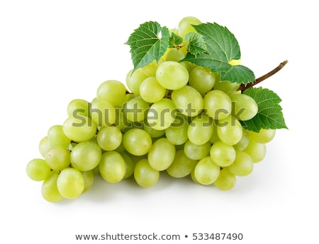 Сток-фото: Fresh White Grapes