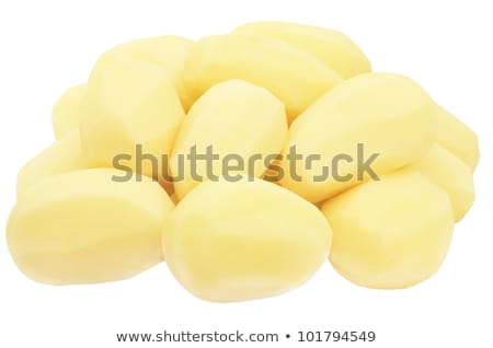 Stock photo: Peeled Potatoes Cut In Pieces