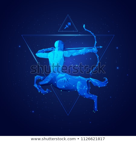 Stock photo: Sagittarius Zodiac Sign