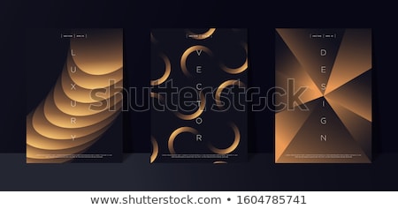 Foto stock: Luxury Brand Exclusive Set Vector Illustration