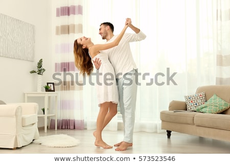 Foto d'archivio: Elegant Couple In The Dance Of Love