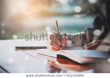 Stock photo: Pile Of Notebooks