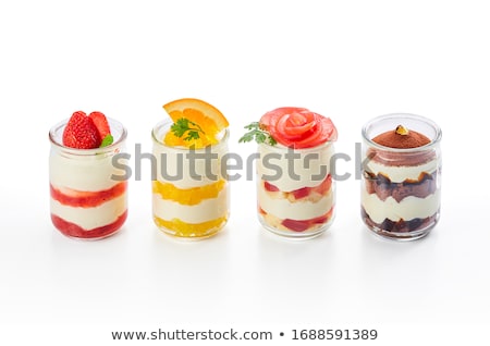 Stock photo: Rows Of Unbaked Cup Cakes Lined Up