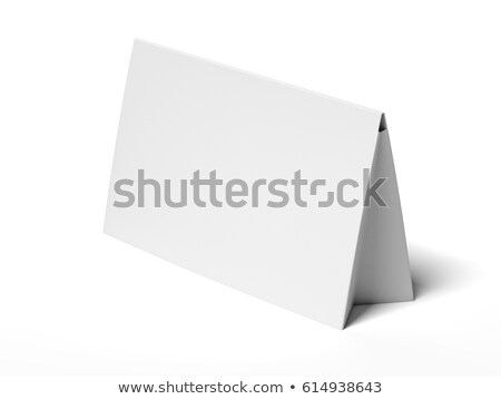 Stockfoto: Blank Gray Table Ten 3d Rendering