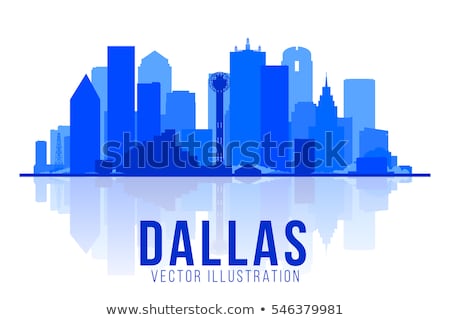 Stock photo: Dallas Texas City Skyline Panorama