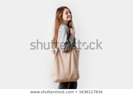 Stock photo: Woman Bag Isolated On The White Background