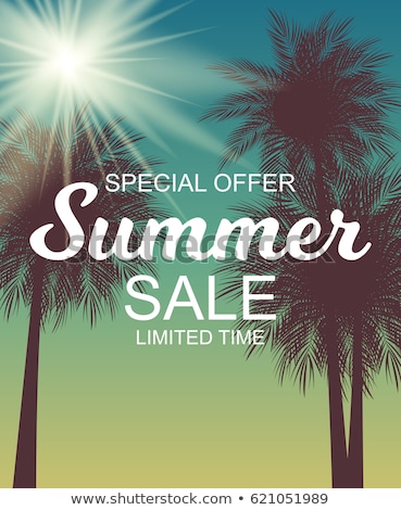 Stock photo: End Of Summer Sale Advertising