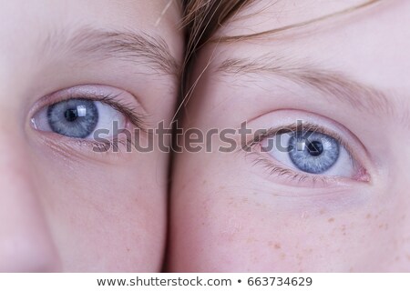 Foto stock: Two Human Eyes