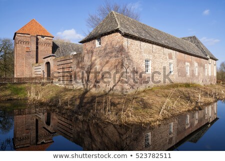 Сток-фото: Castle Tongelaar Near Mill