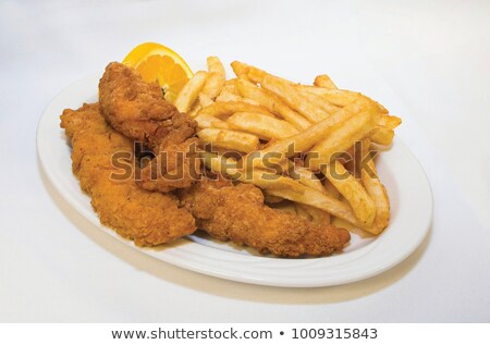 [[stock_photo]]: Fish And Chips Nugget