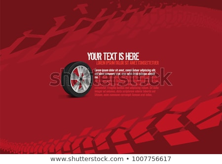 Foto stock: Motorcycle On Abstract Background