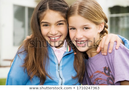 Stock photo: Two Girl Friends