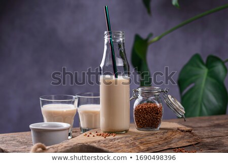 Сток-фото: Lactose Free Nondairy Buckwheat Milk