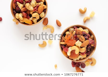 Stock foto: Various Dried Fruits And Nuts