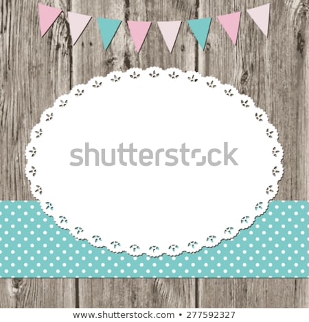 Foto stock: Blue Oval Labels