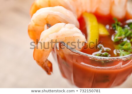 [[stock_photo]]: Ocktail · de · crevettes