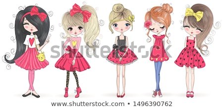 Stockfoto: Vector Girl