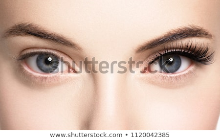 [[stock_photo]]: Woman Makeup False Eyelash