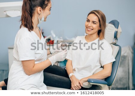 Stockfoto: Healthy Teeth Concept Dentists Recommendations
