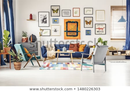 Stockfoto: Painting Hanging On The Art Gallery Wall